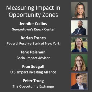Measuring Impact in Opportunity Zones