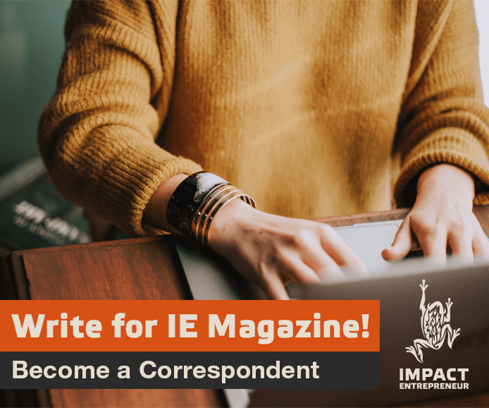 Become a Correspondent. Write for IE Magazine