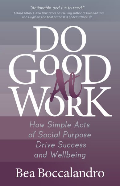 Do Good at Work Book Cover