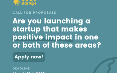 2022 Call For Proposals | Startups for Positive Impact