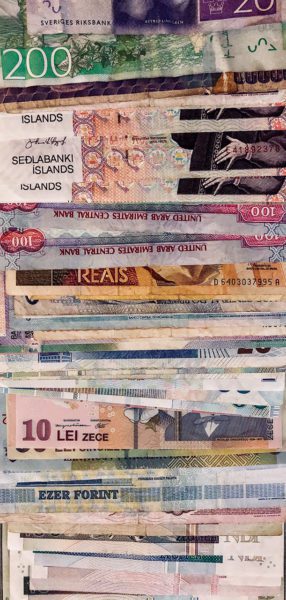 Different currencies