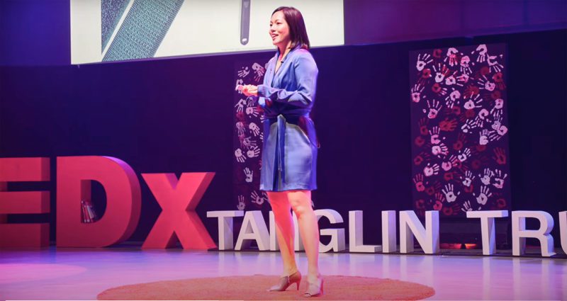 Gail Wong speaks at TEDx
