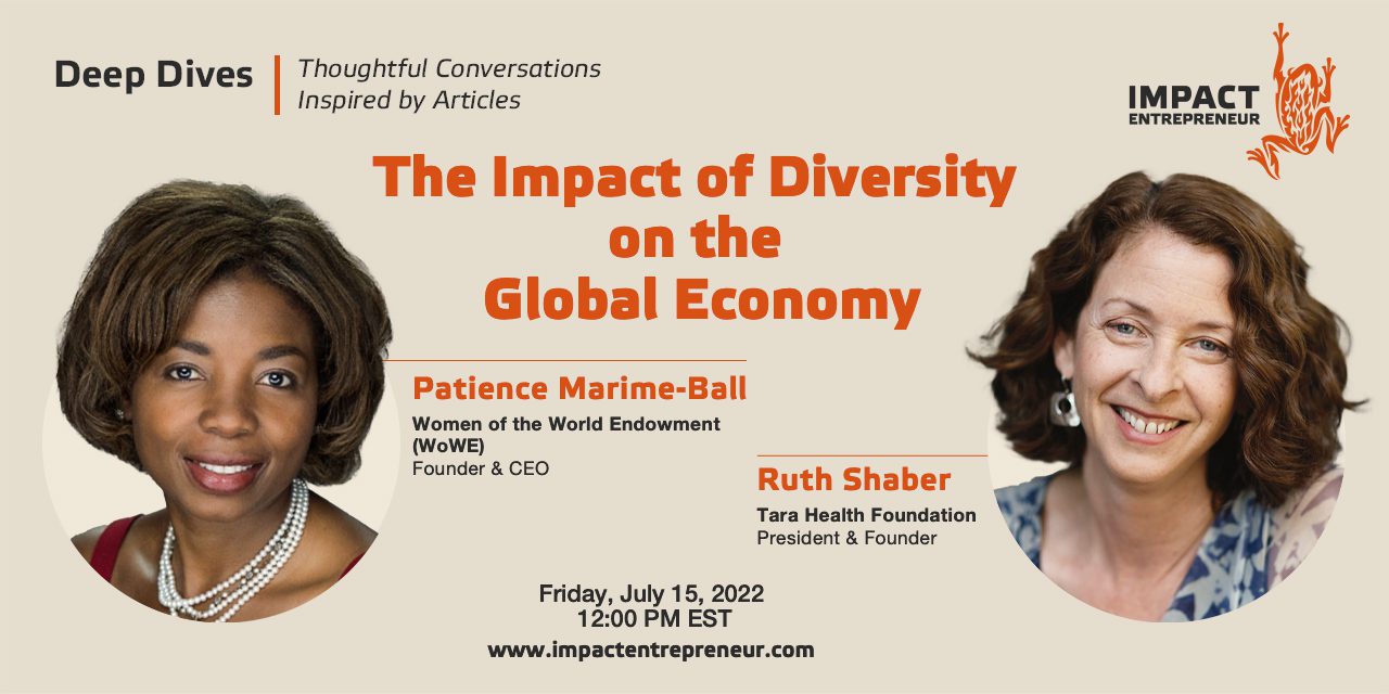 The Impact of Diversity on the Global Economy - Patience Marime-Ball & Ruth Shaber