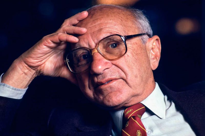 Milton Friedman Portrait