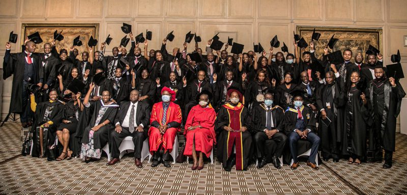 2021 graduates of the E4Impact MBA program in Zimbabwe