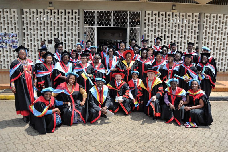 E4Impact MBA graduation class of Kenyan entrepreneurs