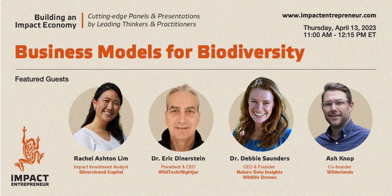 Biodiversity Business Models Webinar Poster