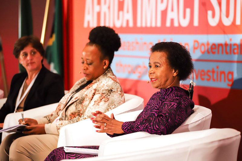 Panel discussion at the Impact Africa Summit