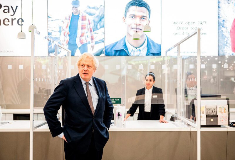 Boris Johnson speaking