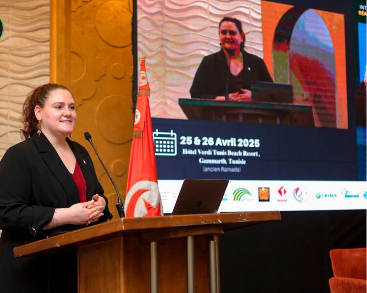 Reanne Cooper speaks at Tunisia EDI Summit