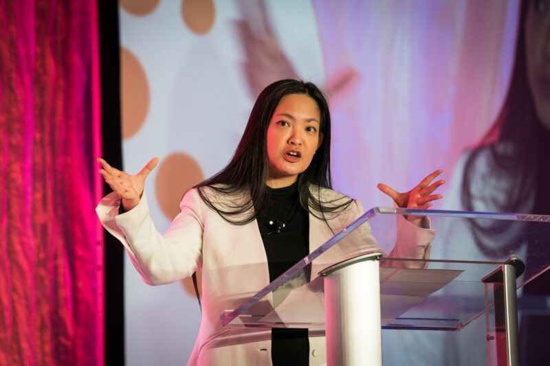 Amanda Nguyen at the 2025 Social Innovation Summit