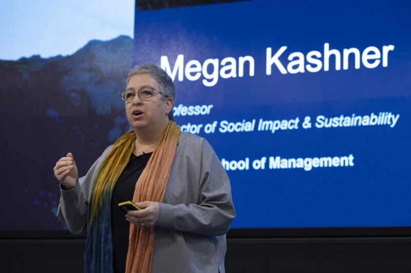 Megan Kashner, Professor and Director of Social Impact & Sustainability at Northwestern’s Kellogg School of Management