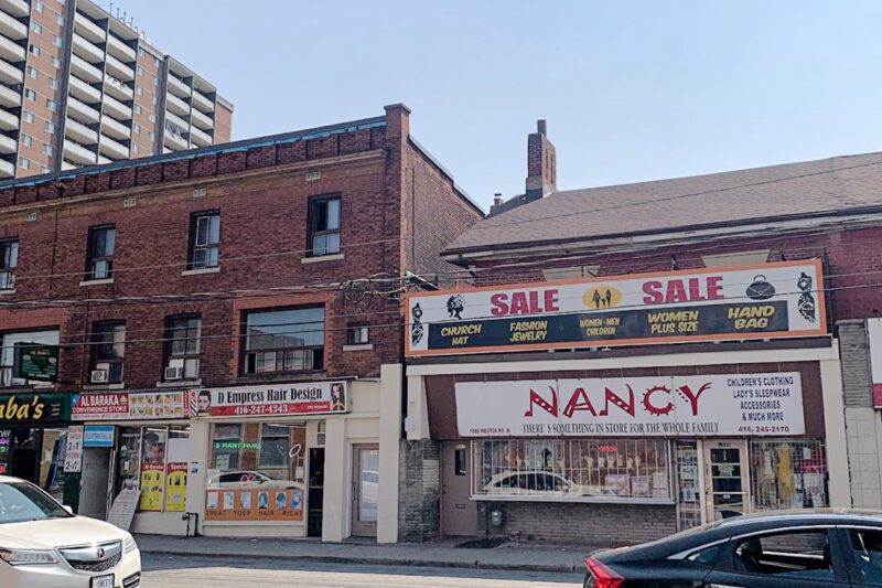 Storefronts on Greater Weston Mount Dennis