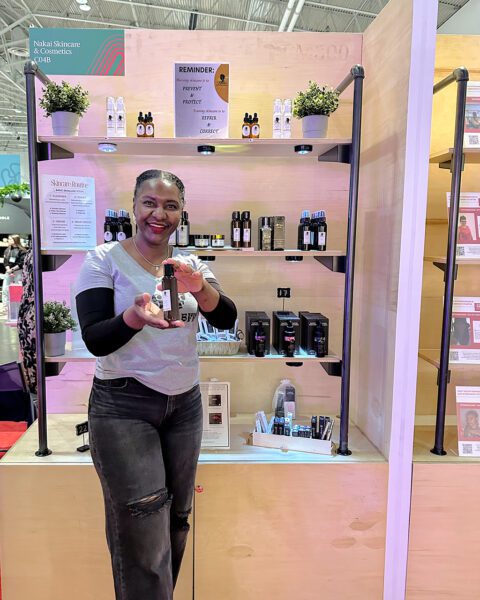 Storefront Starter Entrepreneur Magdalene Lafontant at the One of a Kind Show