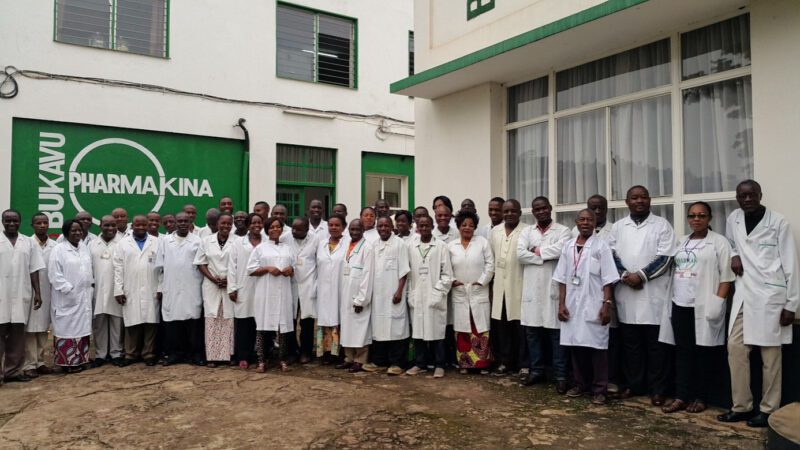 Clinicians and staff at Pharmakina