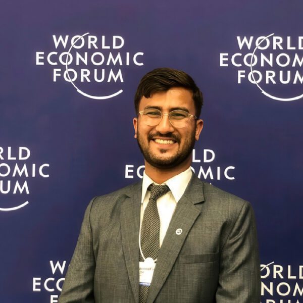 Muhammad Hassan Dajana at WEF conference
