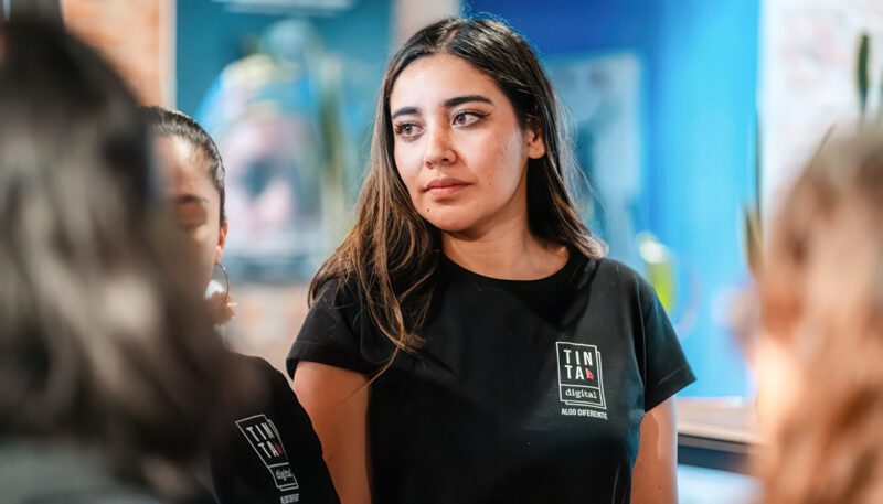 Latin American woman entrepreneur