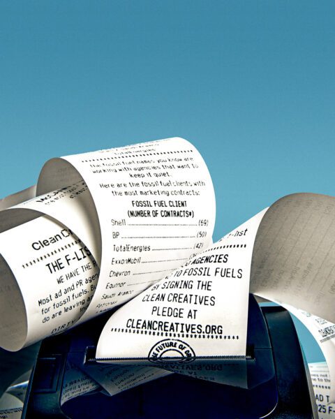 Receipt paper unspooling