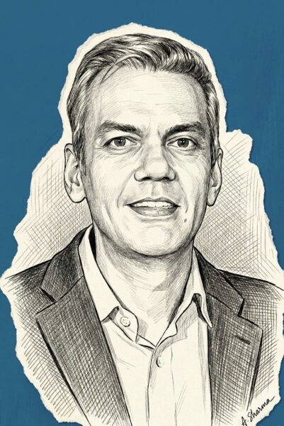 21CC Education CEO Sanjay Tiwari sketch